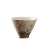 Lotus Graphic Ge Kiln Ceramic Tea Cup Hand-painted Tea Tasting Cups Kung Fu Tea Cup  Tea Making