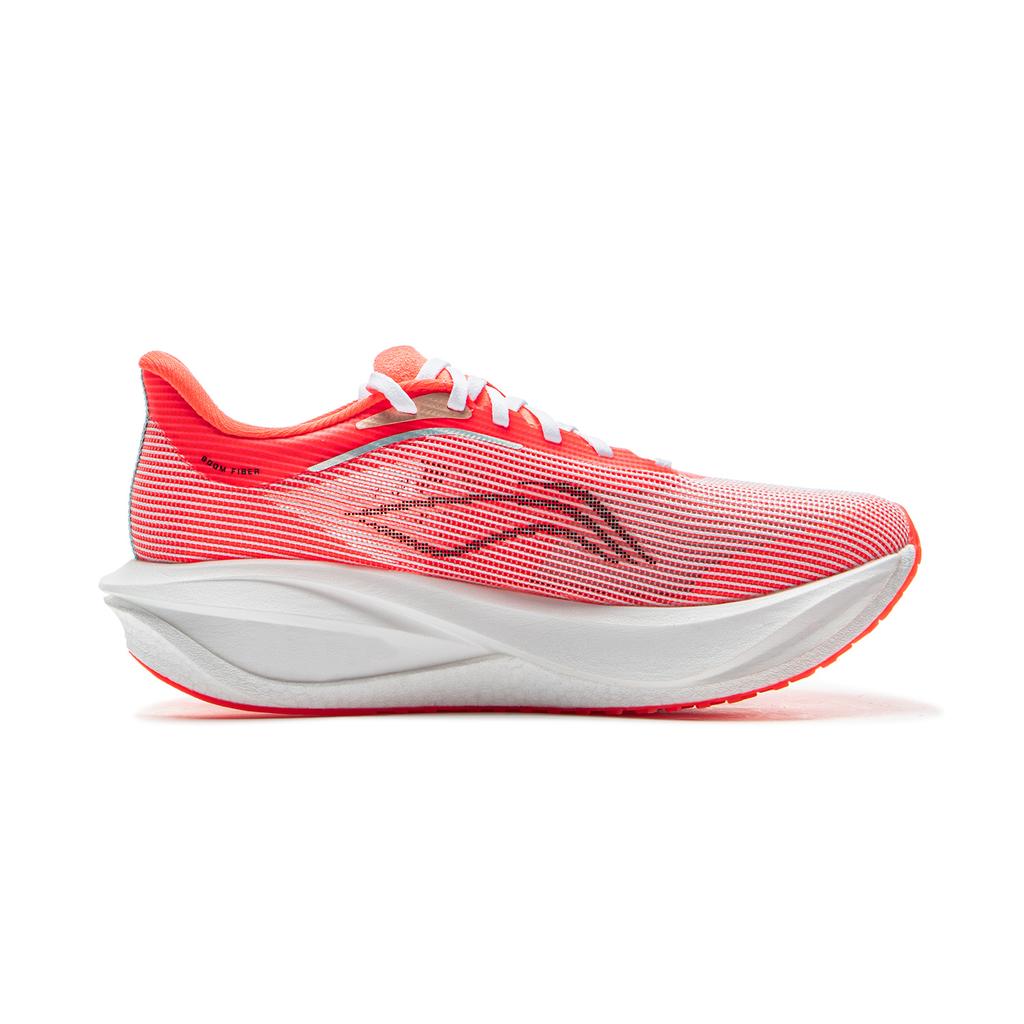 New LiNing Feidian 5 Challenger Low Top Carbon Plate Running Shoes Women's Red ARMV002-7
