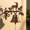 Metal Christmas Entry Doorbell Seasonal Welcome Sign Impermeable Plan Quick Arrange Gift Concept for Home Shop Decors
