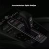 5 Piece Metal Car Central Console Gear Shift Knob Panel P Button Cover Trim For Porsche Cayenne 2018-2025 Interior Accessories