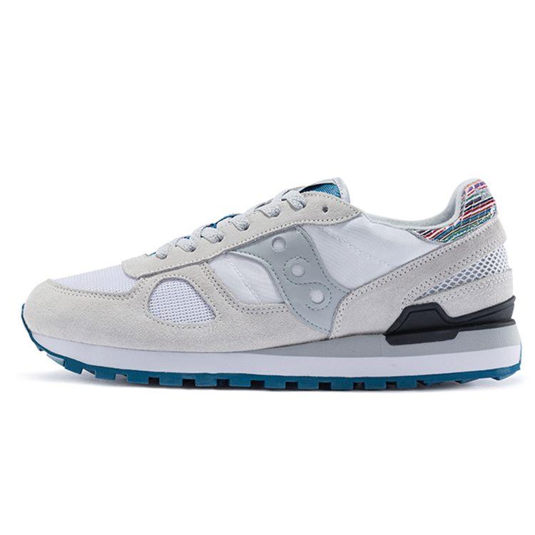 Saucony Shadow Original Classic Versatile Retro Sports Low Top Running Shoes Men Sneakers White Blue S79005-8