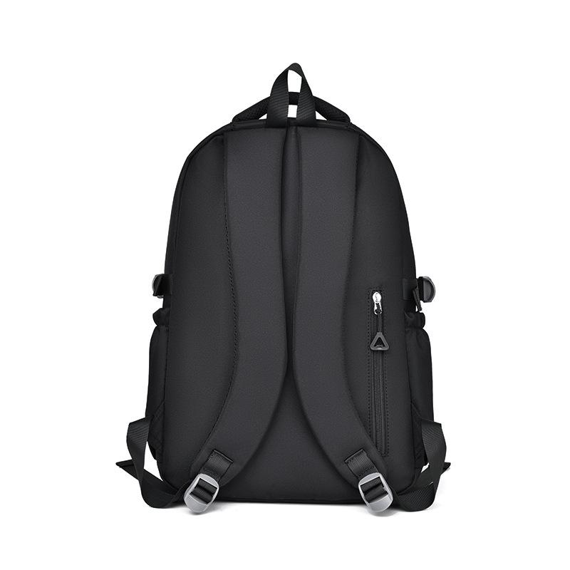 Schoolbag Solid Color Versatile Shoulder Women's Bag 11.1 Inch Oxford Cloth Water-proof Junior High School Student Backpack Leisure Travel Bag