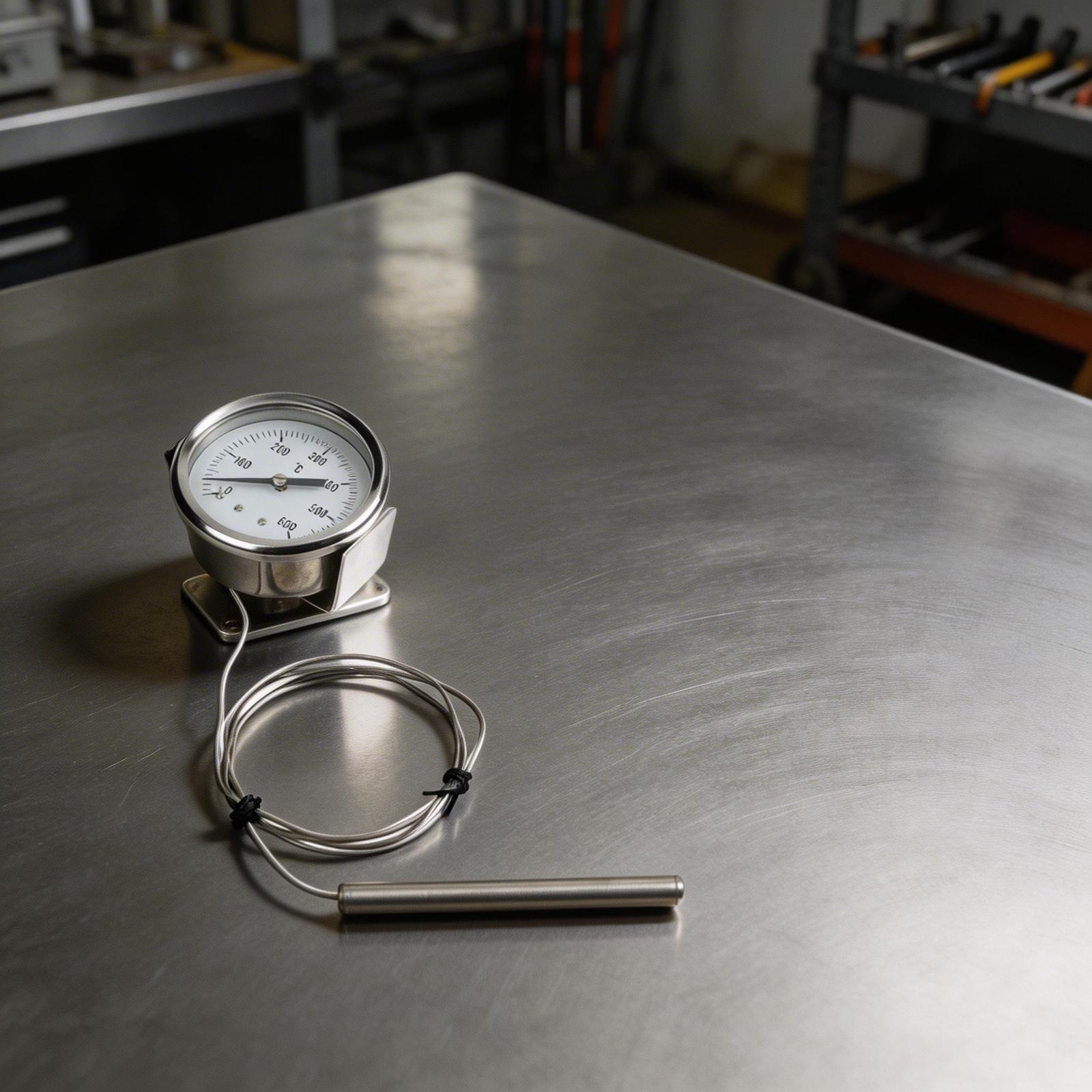 Probe Thermometer Stainless Steel Thermometer Wide Temperature Range Hassle-Free Setup Accurate Temperature Measurement China Mainland