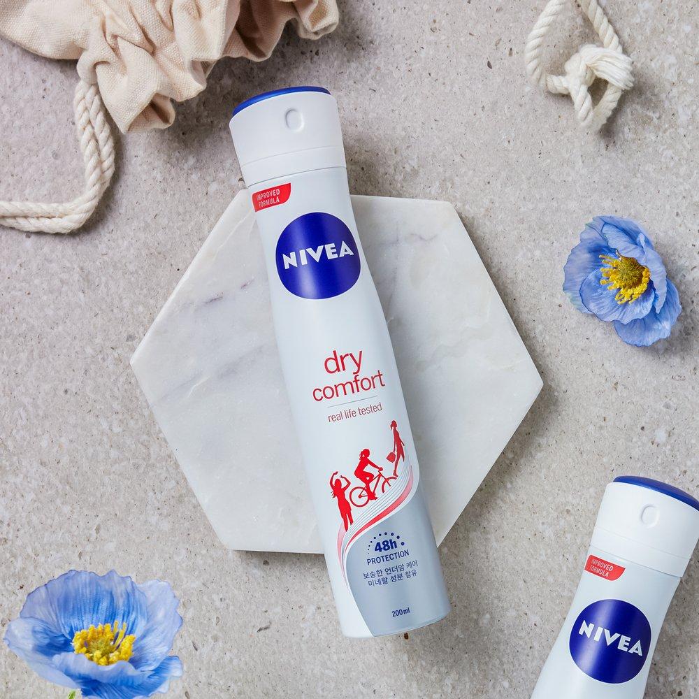 

Nivea Дезодорант-спрей Dry Comfort 200мл