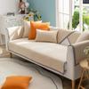 Herringbone Chenille Sofa Cushion Covers Anti-Cat Scratch Non-Slip Winter Couch Protector Cover for Sofa Living Room 1 Piece