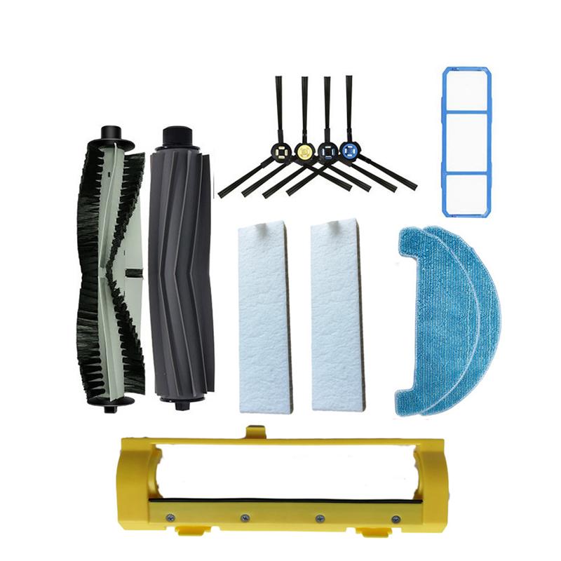 Main Roller Brush Cover Side Brush HEPA Filter Mop Cloth for Ilife A9s A80 Max A80 Plus Robotic Vacuum Cleaner Parts Repalcement