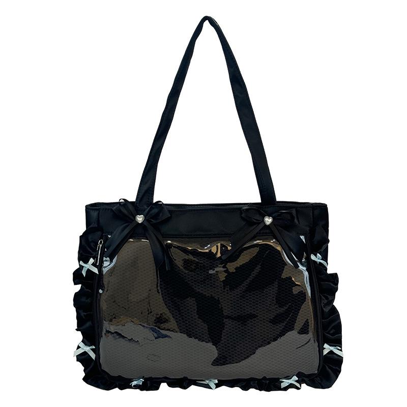 

Trendy Large Capacity Tote Bag for Short Business Trips and Fashion синій