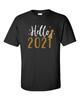 Happy New Year Hello 2021 Unisex Adult Short Sleeve T Shirt Mens Kids Womens Tops Tees Unisex