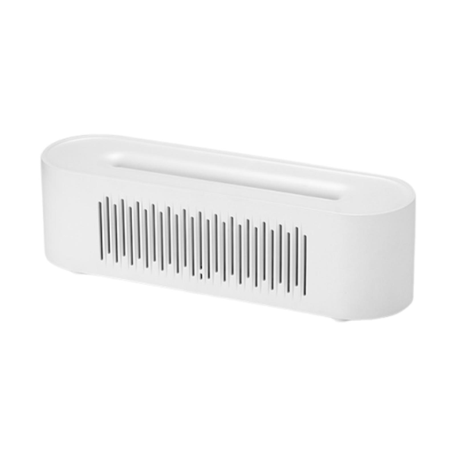 

Essential Oil Diffuser Portable Low Noise Decorative Air Humidifier Home Fragrance for Travel Desktop Bedroom Office Apartment білий