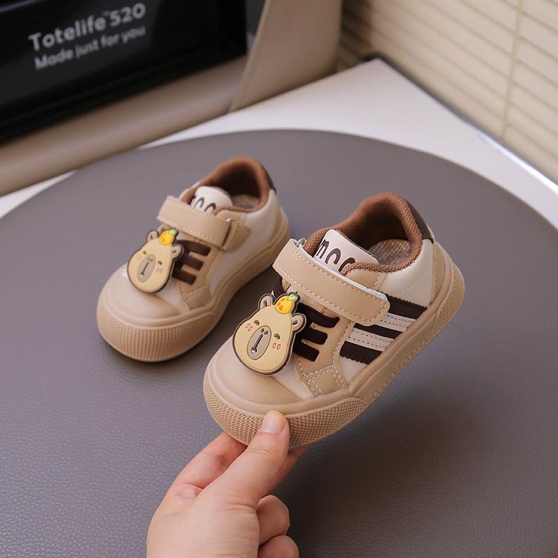 Baby boy single shoes 2025 autumn new children's shoes soft sole non-slip toddler shoes 1-2-4 year old girl 5 cute