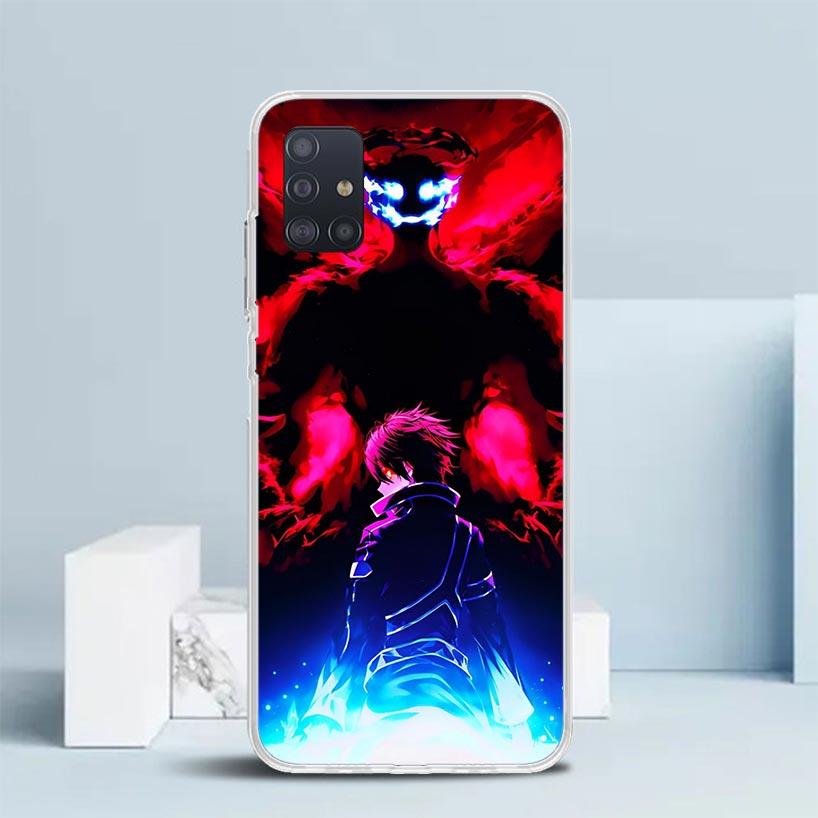 

Sword Art Online Kirito Phone Case For Samsung Galaxy A52 A32 A22 A12 A51 A50S A30S A10S Note 20 Ultra 10 S10 Plus A31 A20 A71 A Samsung A71 4G
