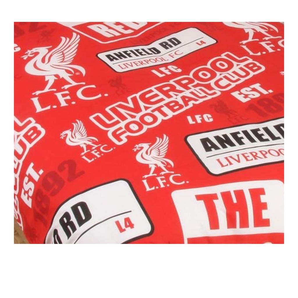 Liverpool FC Patch Sada Povlak Na Přikrývku A Polštář