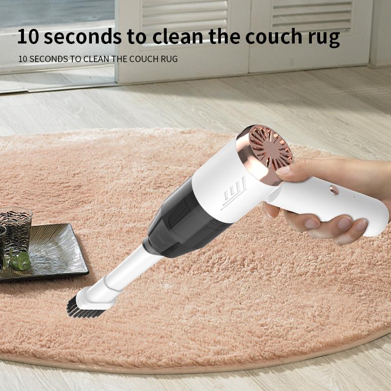 1PCS car vacuum cleaner strong suction cleaning mini machine wireless portable handheld blower household appliance air purifier