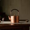 Copper Tea Kettle Traditional Stovetop Boiling Vessel for Collectors, Kitchen 2000ML