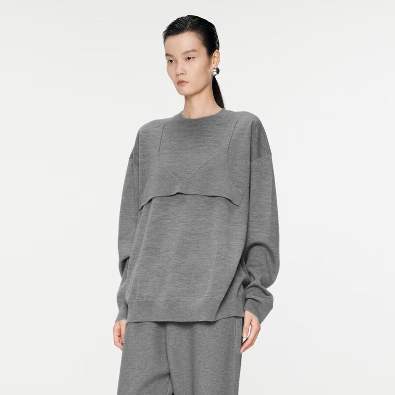 JNBY 2024 Winter Wool Knit Pullover