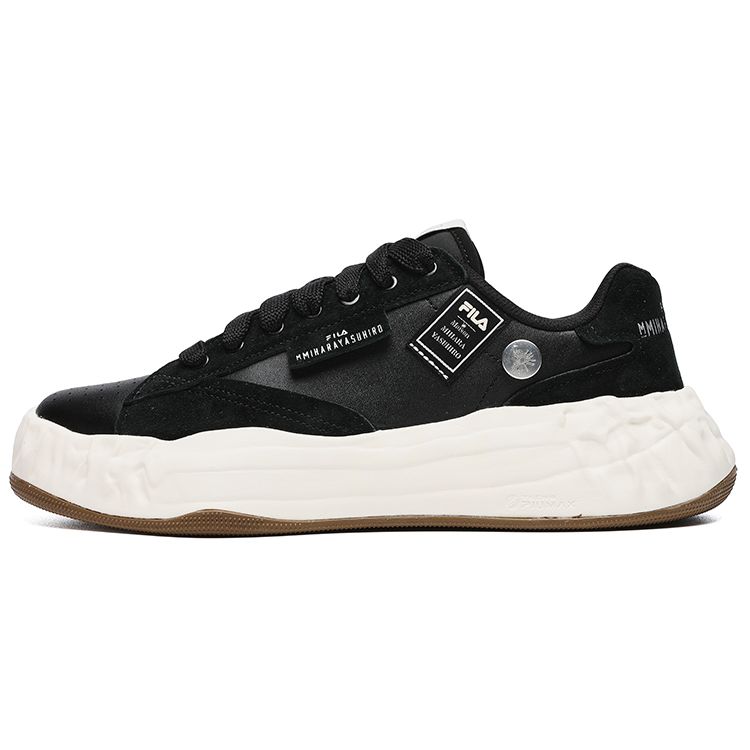 Mihara Yasuhiro X Fila FM-20 Fashion Thick Sole Casual Low Top Sneakers Men Sneakers Black White F12M234207FBK