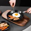 3Pcs Portable Frying Pans with Removable Handle Nonstick Skillets Light Weight Grill Pans Cookware for Camping Travel