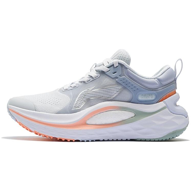 (WMNS) Li-Ning Furious Rider 6 Grey Blue Orange Women s ARZS002-5 EU 37