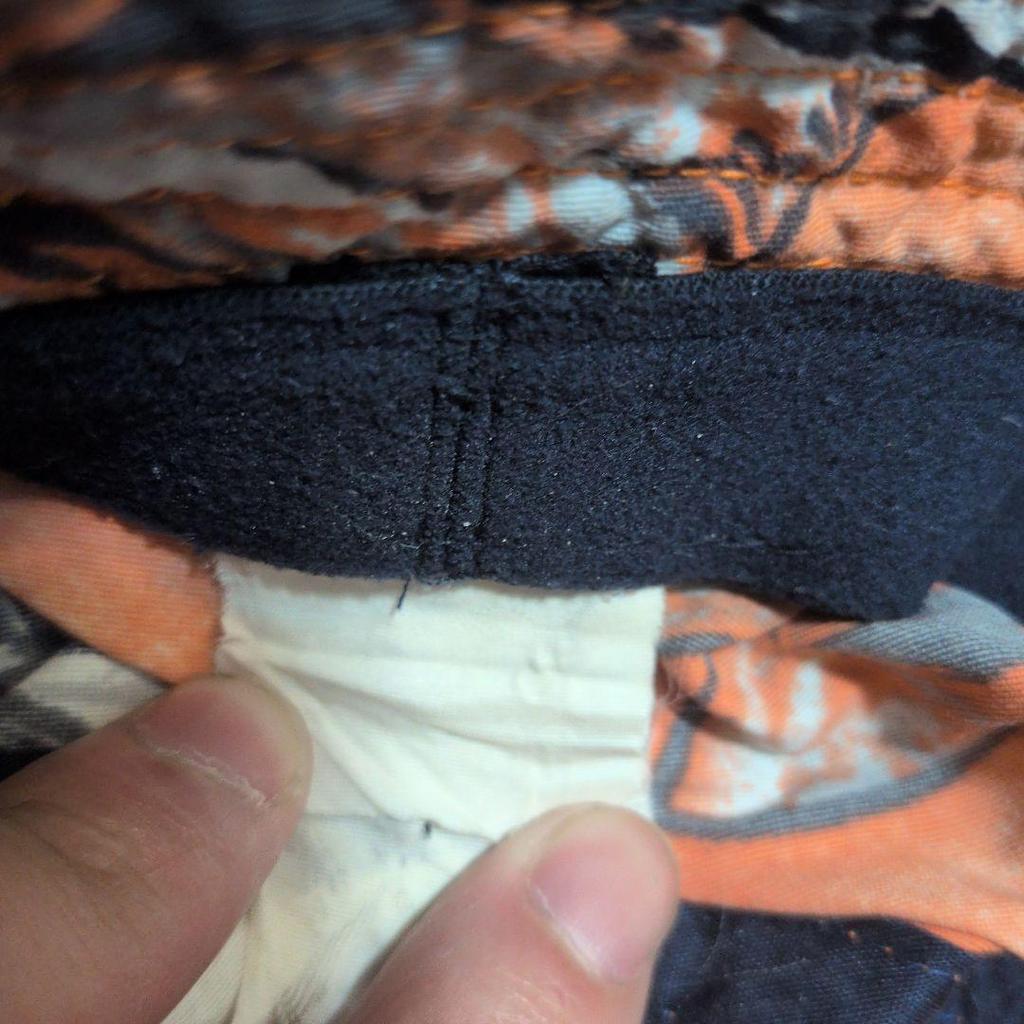 Used Patagonia Bucket Hat Flying Fish L/XL Fish