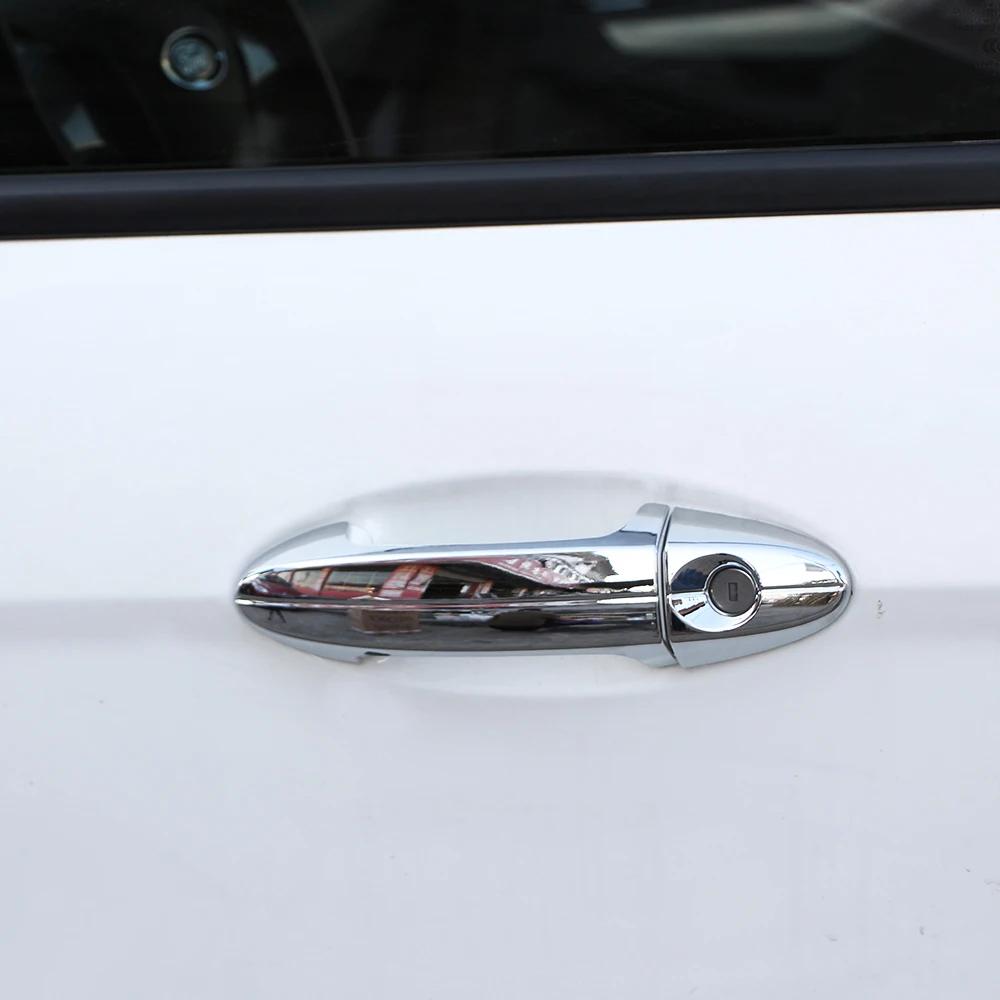 Für Ford Fiesta 2009 - 2013 Ecosport 2013-2017 Türgriffabdeckung Griffe Aufkleber Dekoration Zierleiste Auto Styling Zubehör