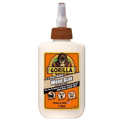 KURE Gorilla Wood Starkes Holzbearbeitung 1773 (Kure Industries) Klebstoff, 118ml, Klebstoff,