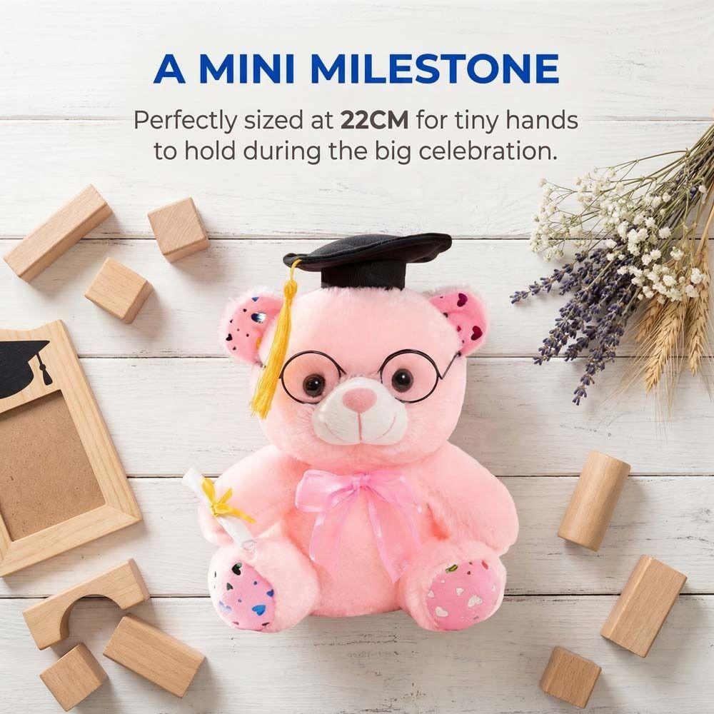 Cute Graduation Bear Plush Toy Graduation Season Bear Animal Doll Doctor Bear Doll  Students Gift
