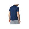Under Armour Solid Color Sports Casual Crew Neck Short Sleeve T-Shirt Men Tops Academy-Blue 1358553-408