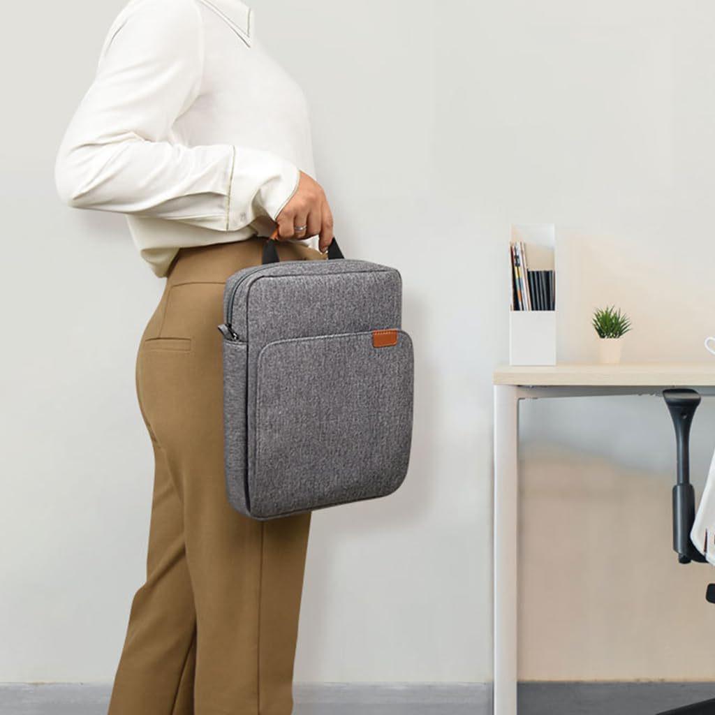 Large Capacity Crossbody iPad Tablet Bag for 9-13.3 Inch, Lightweight Single Shoulder Handbag