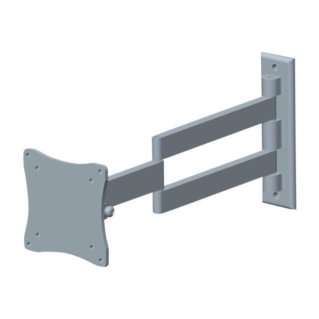 NEWSTAR Support mural FPMA-W830 - Pour écrans plats jusqu'à 24" 60 cm - 25,4 cm à 61 cm