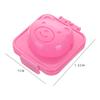 Egg Mold Cute Cartoon Baby Rice Ball Mold Egg Ring Bento Accessories Rabbit Bear Fish Decorating Tool Kitchen Gadgets