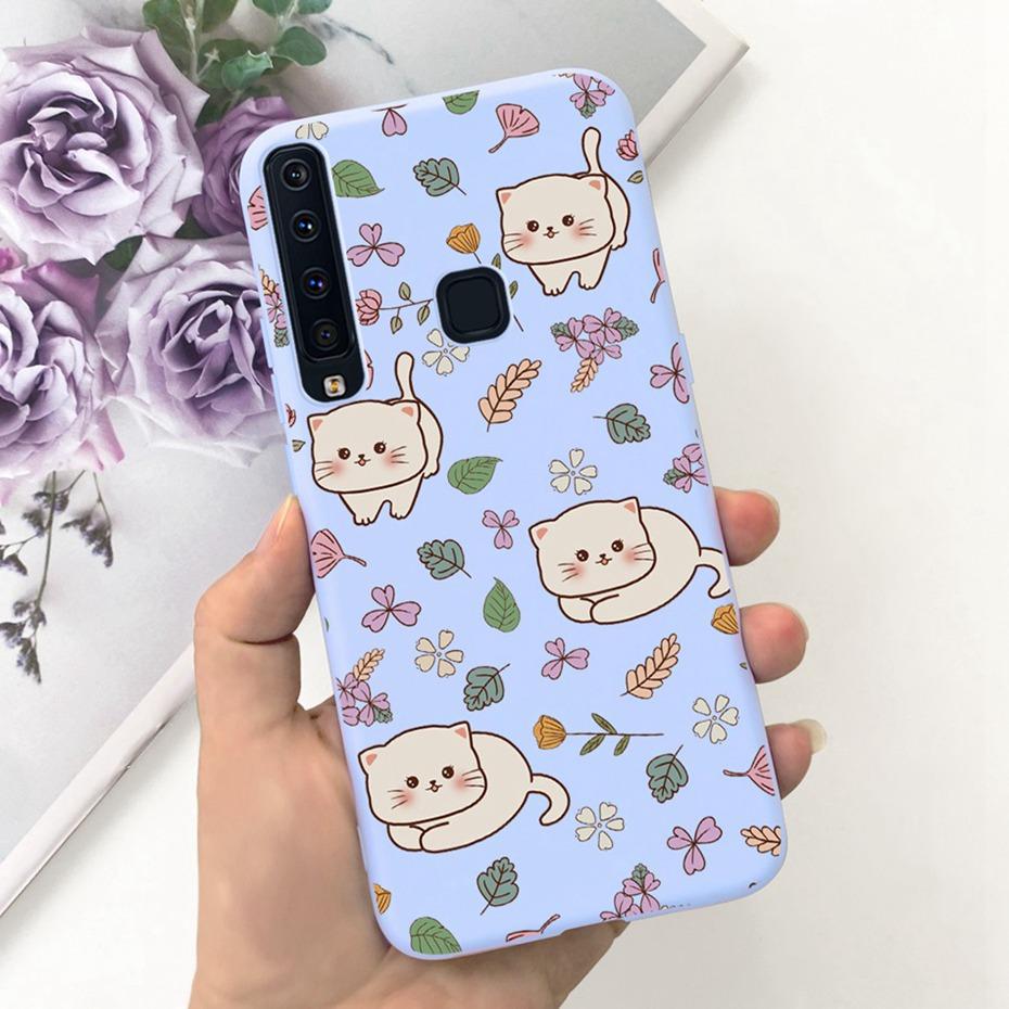 Hülle Für Samsung Galaxy A9 (2018) Niedliche Cartoon-Bonbonfarbene Weiche Silikon-Handyhüllen Für Samsung A9 2018 SM-A920F A9200 Bumper