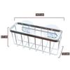 Stainless Steel Sponge Holder Suction Cup Sink Rack Kitchen Organizer for Sponge Brushes