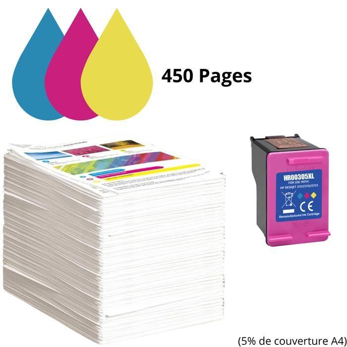Ink Cartridge - HP - 305XL - Color - Compatible with DeskJet and Envy - Pack of 1