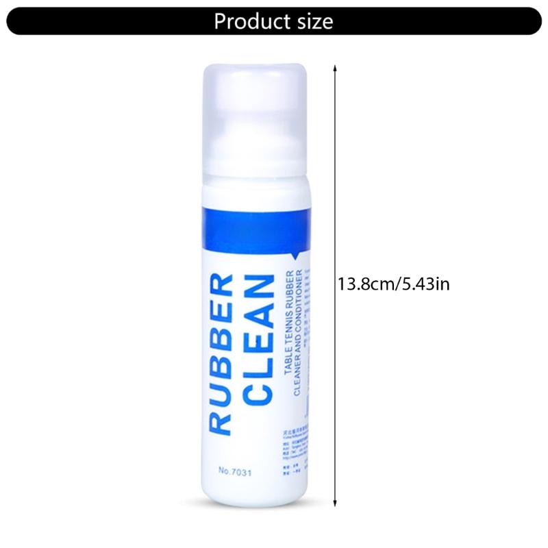 75ML Table Tennis Rubber Cleaner PingPong Rackets Paddle Rubber Cleaning Agent Table Tennis Bat Cleaning Agent