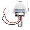 Automatischer Lichtsteuerungsschalter Automatisches Ein Aus Fotozellen-Sensor Automatisches Lichtsteuerung Eingebauter Fotodetektor