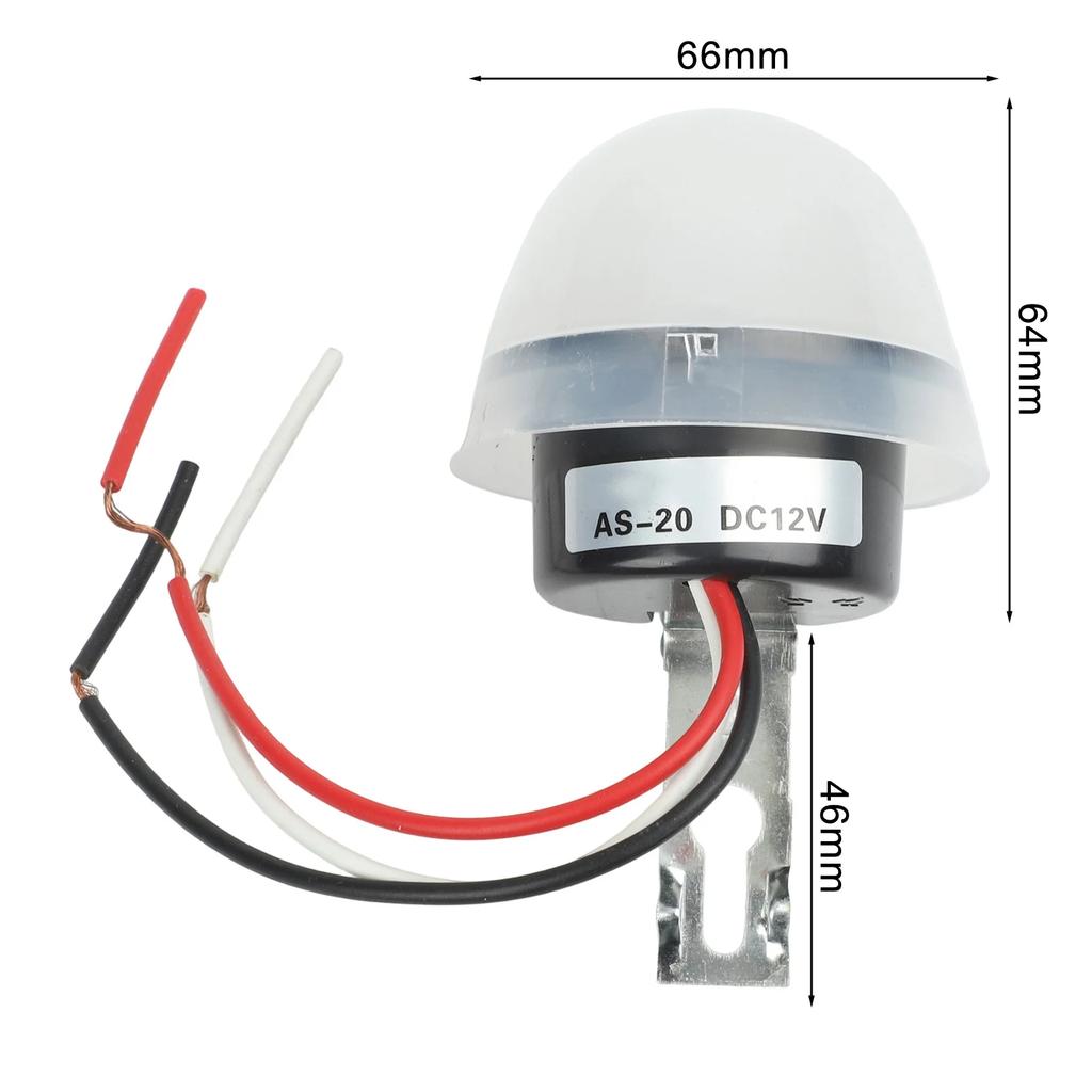 Automatischer Lichtsteuerungsschalter Automatisches Ein Aus Fotozellen-Sensor Automatisches Lichtsteuerung Eingebauter Fotodetektor