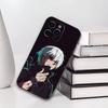 Tokyo Ghoul Ken Kaneki  Phone Case For iPhone17,16,15,14,13,12,11 Plus,Pro Soft Silicone Black Cover