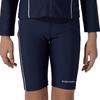 Beams School Boys' Half-Length Rash Guard, Navy/White, 124350