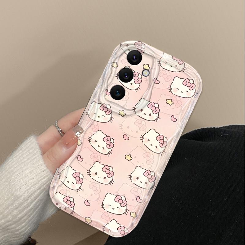 Cartoon Hello Kitty Case for Samsung Galaxy A16 A06 A55 A35 A25 A15 A05 A05S A54 A34 A24 A14 A73 A53 A33 A23 A13 A52 A32 A22