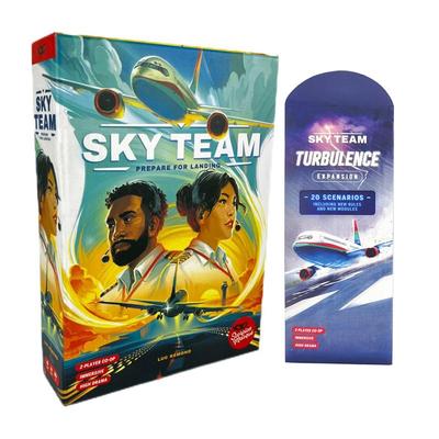 Sky Team Cooperation Communication Restriction Card Gathering Dice Game