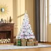 Artificial White Christmas Tree 150cm 680 Branches with Many Assorted Accessories