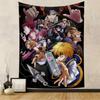 Hunter X Hunter Japanese Classic Anime Anime Tapestry Hanging Tarot Hippie Wall Rugs Dorm Home Decor