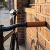 Leather Material Bike Leather Handle Cover Shock-absorbing Bike Cowhide Grip  Bicycle Accessory