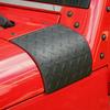 Für 2007-2017 Jeep Wrangler JK Seitenhaube Karosserieschutz Haubenschutz Verkleidung Zubehör