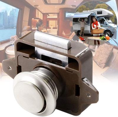 Chiusura a pulsante Serratura Armadio Cassetto Porta Camper Armadietto Manopola