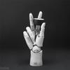1/1 Movable Finger Bionic Hand Model Drawing Comic Art Props Realistic Supermode Body Accessory Collection Decoration Toy Gift