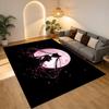 Moonlight Silhouette Living Room Nonslip Area Rug Soft Carpet For Bedroom Game Playroom Sofa Office Home Decor Doormat Christmas Gift C930705