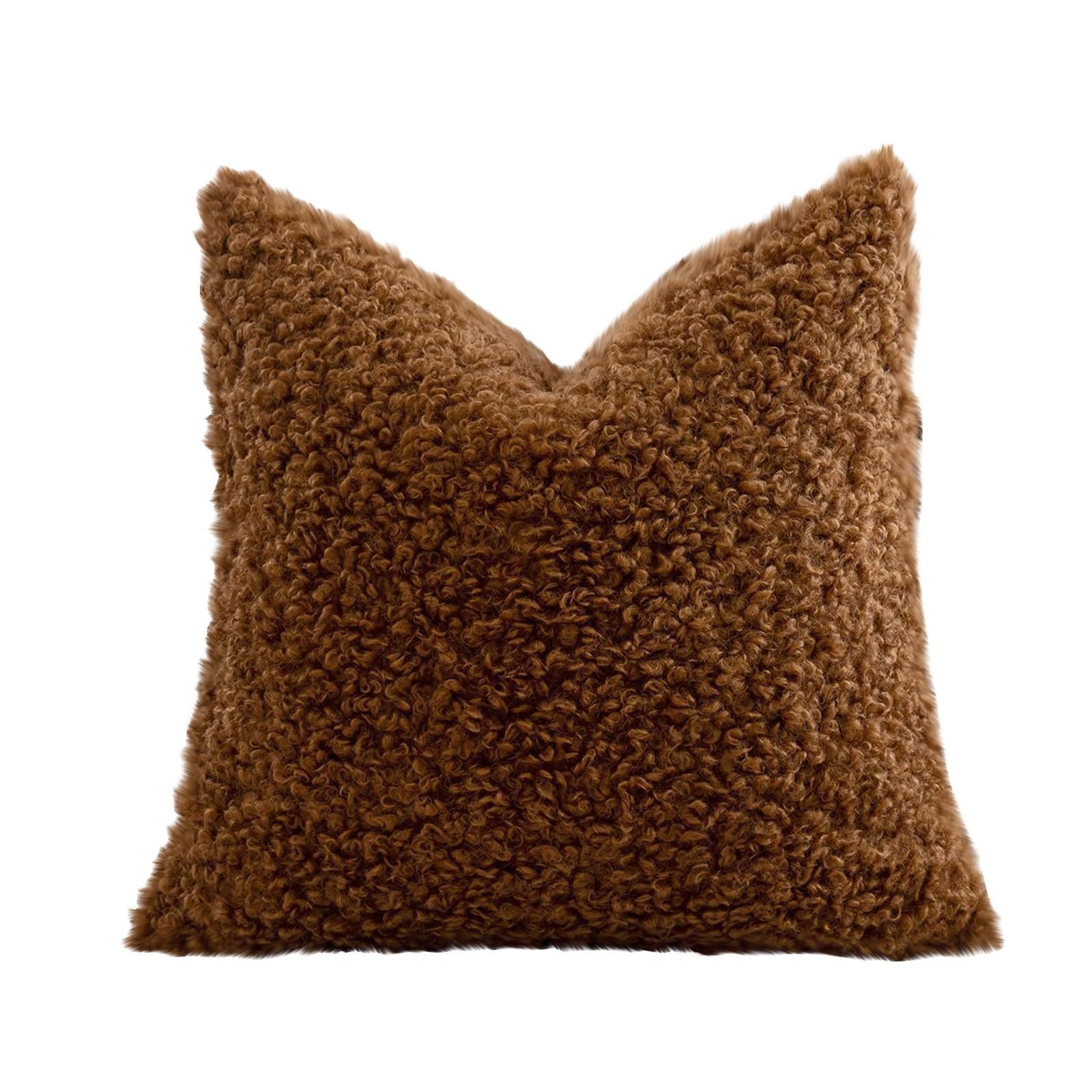 

Plush Horizontal Striped Pillowcase, Soft Long Plush Striped Sofa Pillowcase. Soft Pillowcase Suitable For Sofa And Living Room One Size