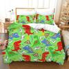 Bedding set dinosaur pattern quilt cover pillow cover kids adult room decoration large size quilt cover set 2/3pcs