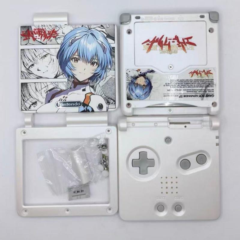 Asuka Neon Genesis Evangelion For Gba Sp Shell Gbasp Diy Replacement Case Housing Protective Case Rei Housing Protective Case